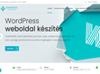 wordpressoldalkeszites.hu Weboldal készítés Wordpress